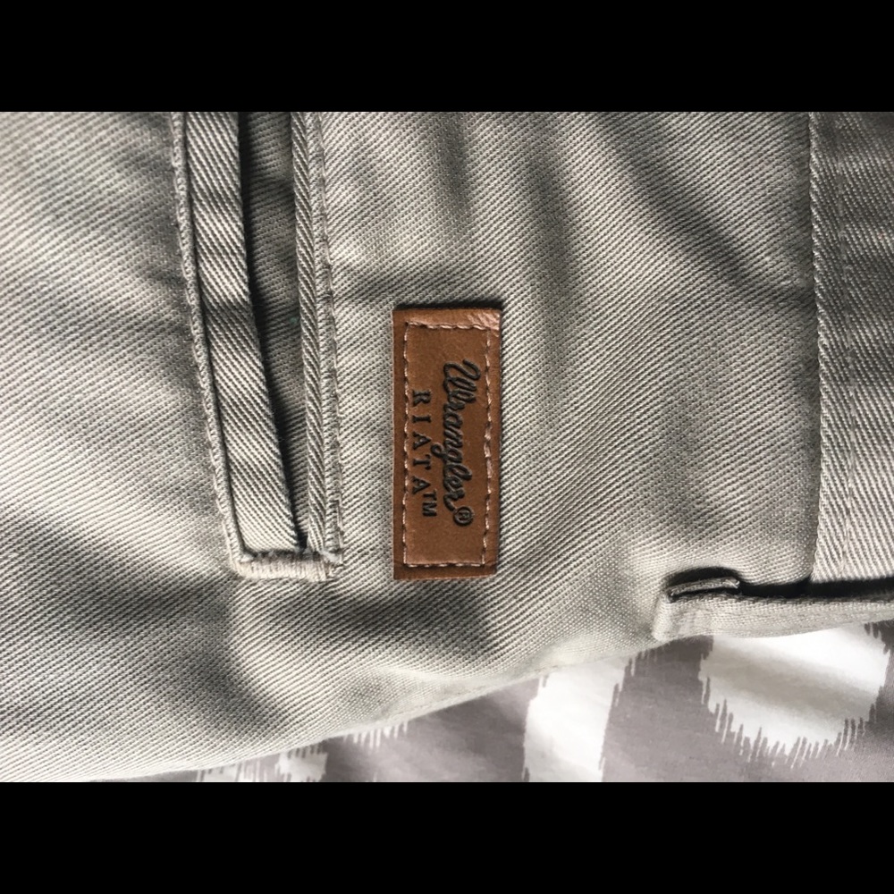 Wrangler riata slacks!